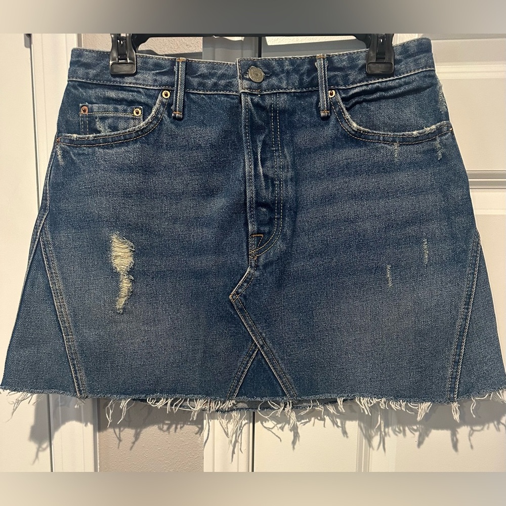 GRLFRND EVA DENIM SKIRT. Size 29.